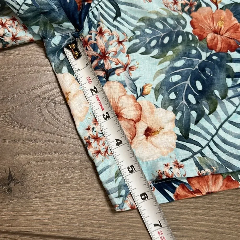 Franks Australia 5.5” Maui Sky Floral Print Swim Trunks Size XL‎